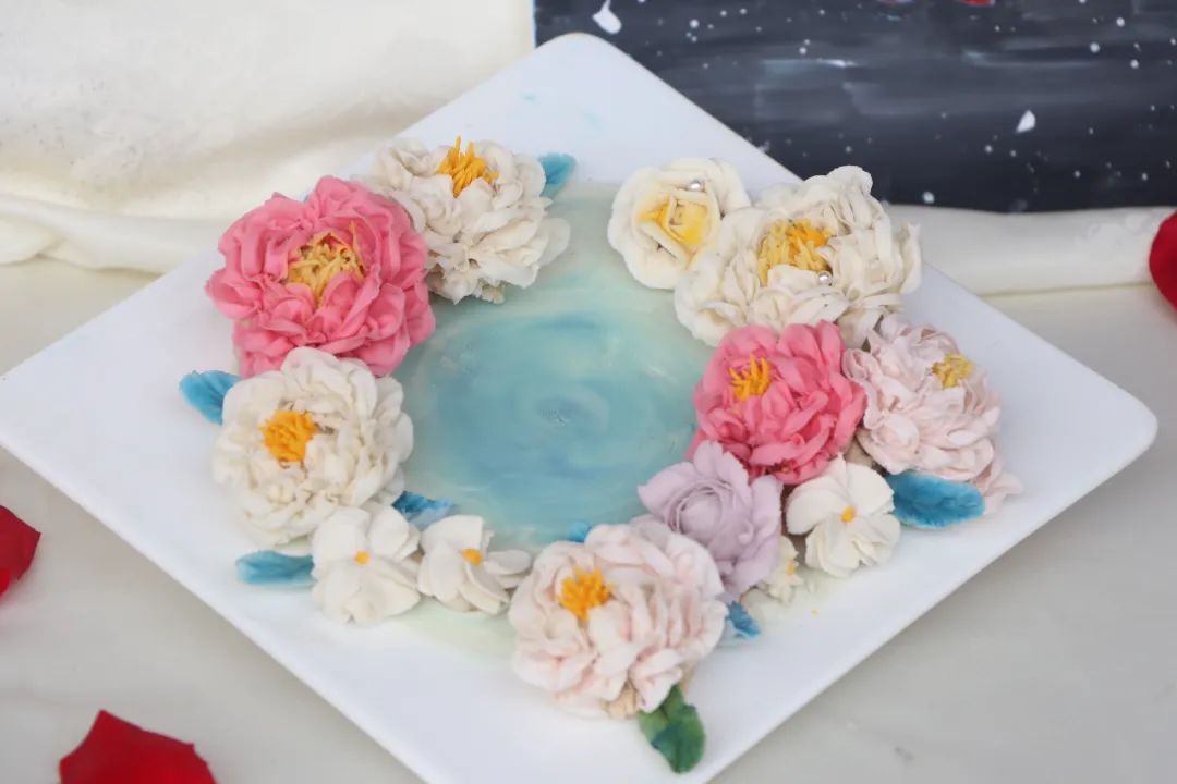 安徽新东方西点展台,学生们的作品超棒!