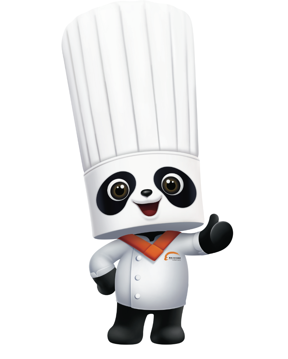 新东方烹饪品牌IP形象 | 熊猫厨师长来啦!